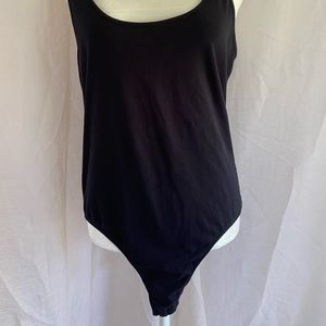 Black Tank Bodysuit